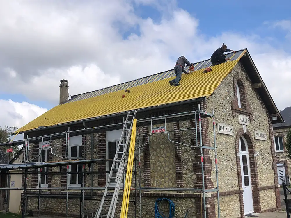 Remplacement toiture Gadencourt 27120