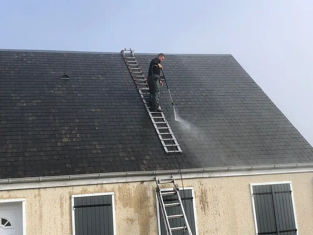 Nettoyage toiture Chanu 27640