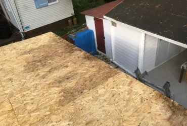 remplacement toiture sur mobile home Sablons 28260 Guainville - photo 15