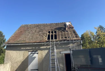 Remplacement de toiture Bretagnolles 27220 - detail
