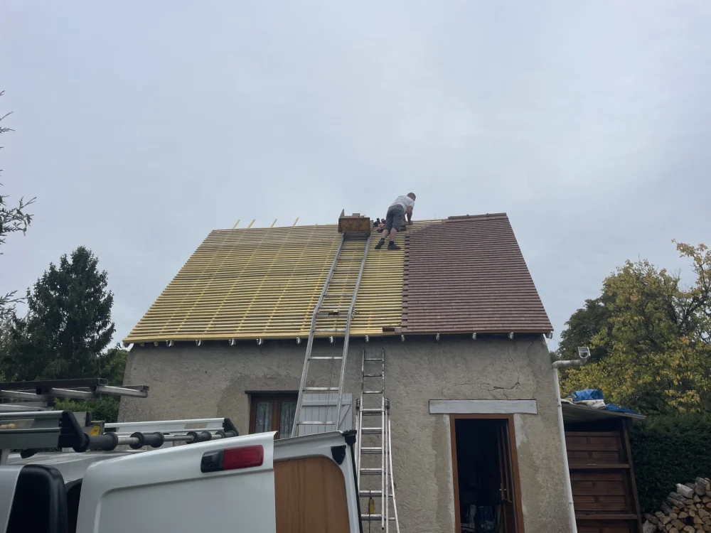Remplacement de toiture Bretagnolles 27220